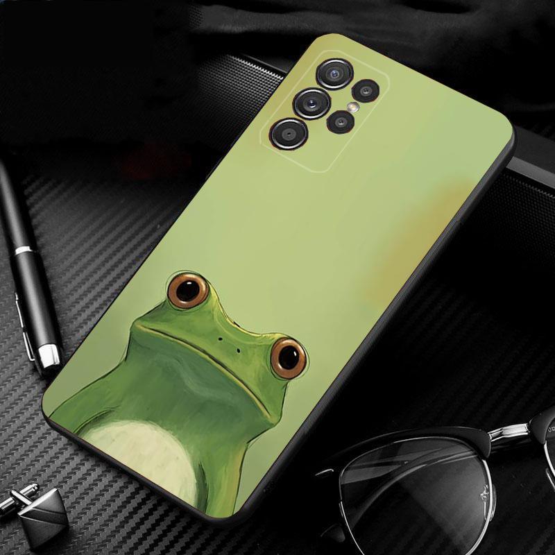 

Phone Case For Samsung Galaxy S25 S24 S23 S22 S21 Ultra S24 S23 S22 S21 S25 Plus S24 S20 FE Frog S22 5G