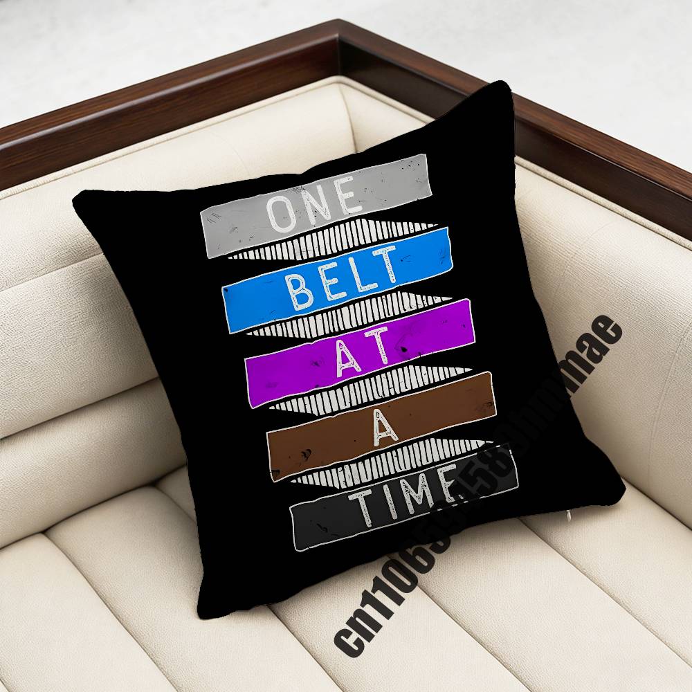 Brazilian Jiu Jitsu BJJ Japan Judo Coffee Snake Throw Pillow Case Sham xcm xcm Square Car Pillowcase Pad Cushion Cover