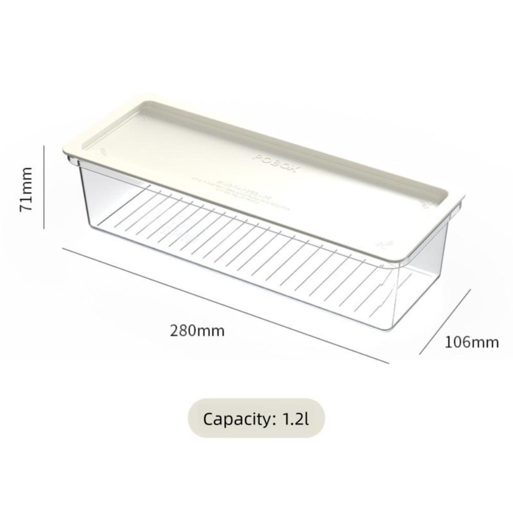 Fresh-Keeping Noodle Spaghetti Container Cereal Preservation Storage Box  Kitchen Accessories