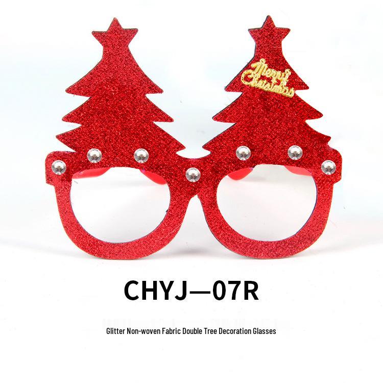 Festive Christmas Eyeglass Frames for Adults & Kids - Creative Holiday Party Accessories & Gifts