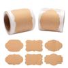 300 Stickers/Rolls/30x50mm Kraft Paper Blank Decorative Stickers Stickers Diy Stickers Baking Packaging Stickers Labels