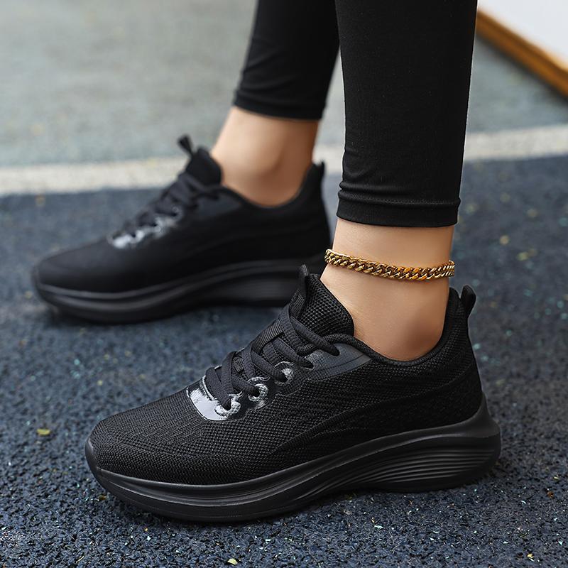 Tênis Casuais Femininos MCTIN Tênis Esportivos para Corrida Malha Respirável Sapatos de Calçar