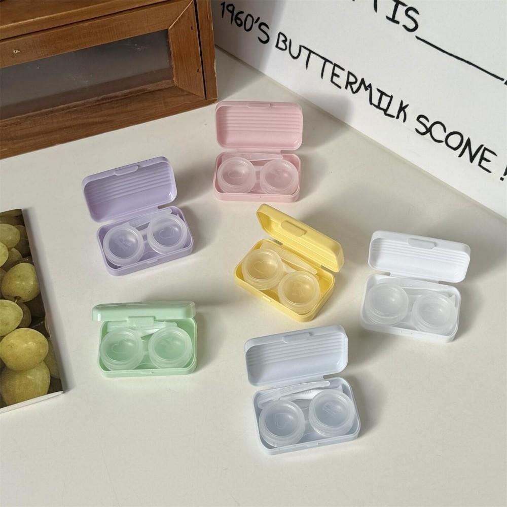 Compact Contact Lens Box Travel Contact Lenses Case Sweet Contacts Lens Care Box Lens Case