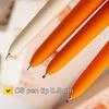 4pcs Scared Carrot Gel Pens Set 0.5mm Ballpoint Halloween Gift Funny Black Color Ink for Writing School