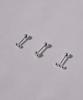 Postlude [Silver] Mini Ball Set Piercing (3 Type)