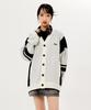 Ucla Men'S Sporty Color Block Oversized Cardigan [Ivory](Ua1Gd01_22)