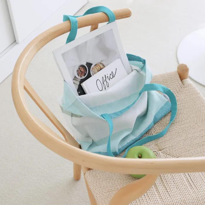 Eco bag, organic cotton, Seorin Wave