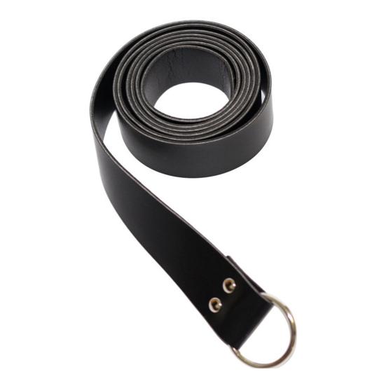 

Ремень в стиле ретро с геометрической металлической пряжкой, искусственная кожа, пояс с узлом, пояс унисекс в стиле средневековья 160cm чёрный