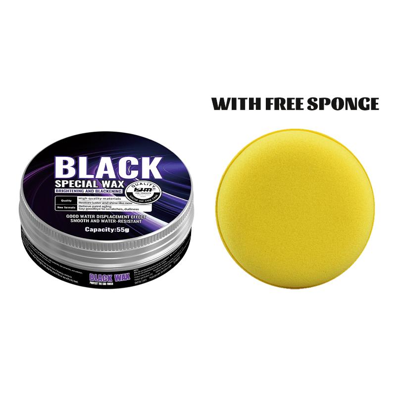 

Премиальный черный автомобильный воск - Защита краски и усилитель блеска, Полировальный и поддерживающий воск для всех транспортных средств