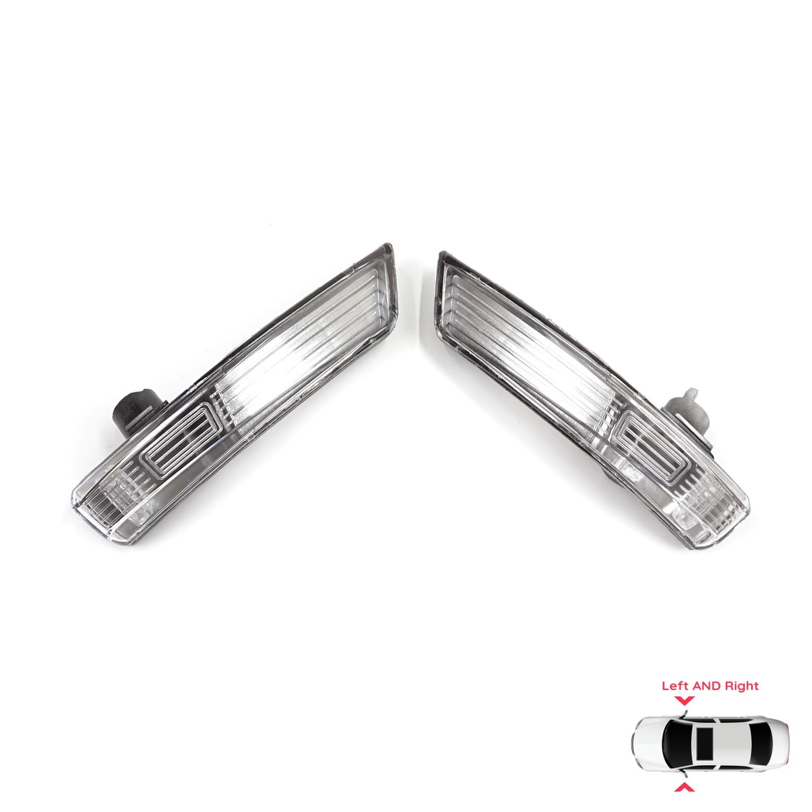 

ESP1242 Side Door Wing Mirror White Clear Indicator Lamp Lens Left Right for Ford Focus 2007-2020 Mondeo MK4 2007-2015 1872845 1872847