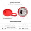 Silicone Portable Leak-Proof Cup with Sealing Straw Lid