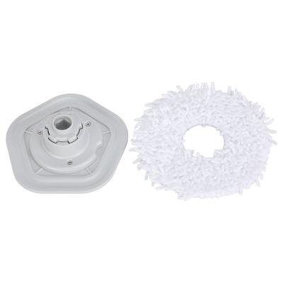 Staubsauger Wischtuch Zubehör Ersatzteil Reinigungsmopp Tuch mit ABS Drehtablett für Dreame W10 Pro