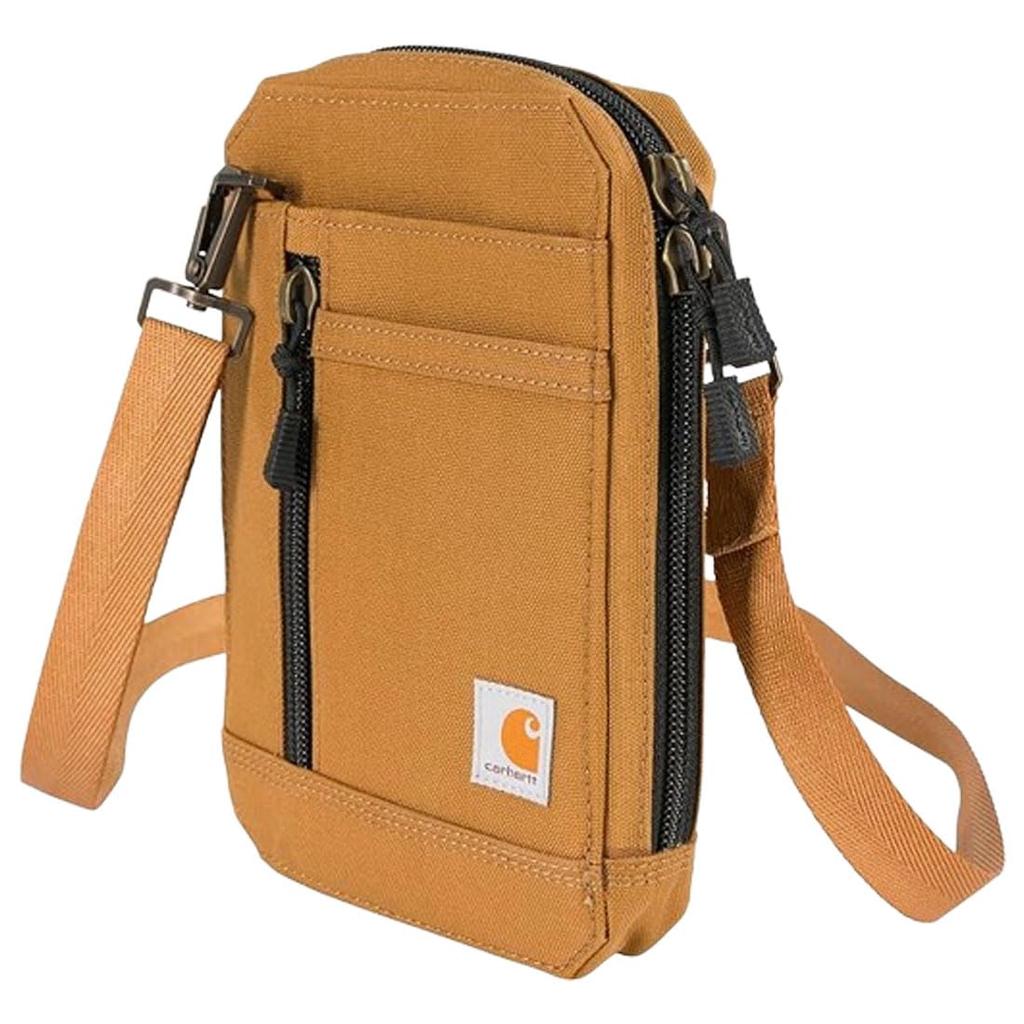 Body Bag Shoulder Bag Crossbody Wallet Durable Outdoor Festival Smartphone Small Item Pouch B0000396 Brown [Carhartt] Water-repellent (CBR) ONE_SIZE