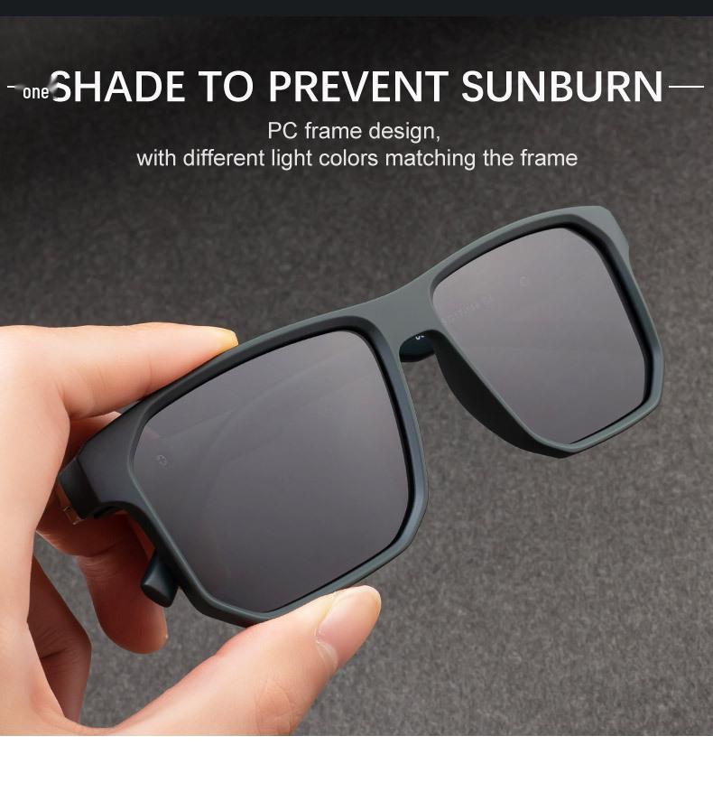 KAJILA Modne Wielokątne Okulary Przeciwsłoneczne Męskie - Europejski Styl Outdoor 2025