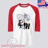 SPY Vs SPY Megazine Men#039;s Raglan Red Size S2XL Unisex T-Shirt