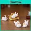 Cute Cartoon Animal Resin Miniature Decorations Adorable Garden Ornaments