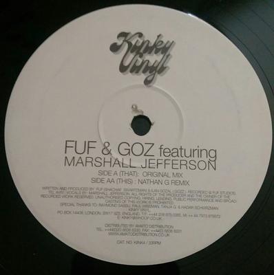 12inch Record FUF & GOZ - Coffee 2 Go KINK4 Kinky Vinyl 2002 UK Dance & Electronica Used
