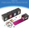 PU Leather Trading Card Deck Storage Box Card Deck Case Organizers Collectible Game Card Collectors Storage Case