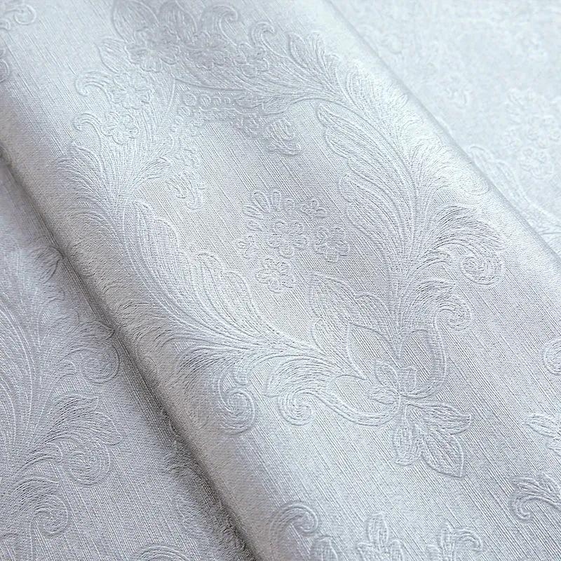 Európai stílusú függönyök sötétítő ruha fonal dombornyomott hímzés nappali hálószoba luxus függönyrúd