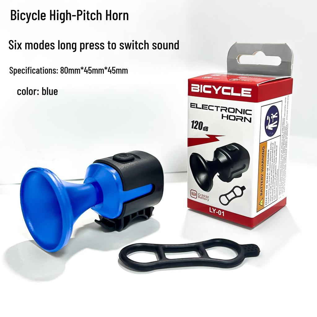 Buzina Elétrica Universal para Bicicleta Infantil, Bicicleta de Estrada e Bicicleta de Montanha