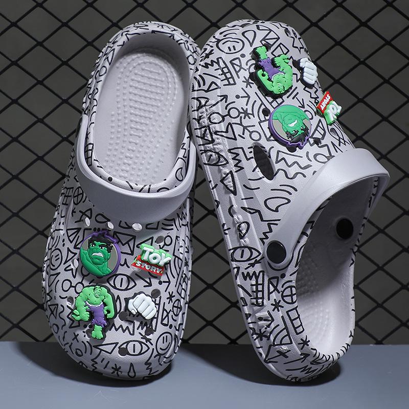 Men's 2026 Closed Toe Slip-Resistant Thick Sole Sandals and Slippers