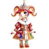 Shining Goat Hanging Ornament Acrylic Animal Hanging Decoration Christmas Tree Ornament  Bag Charms