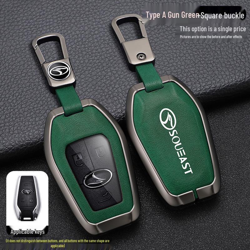 Southeast DX7 Key Case for DX3/DX5/A5 with Metal Shell and Buckle Design for Men