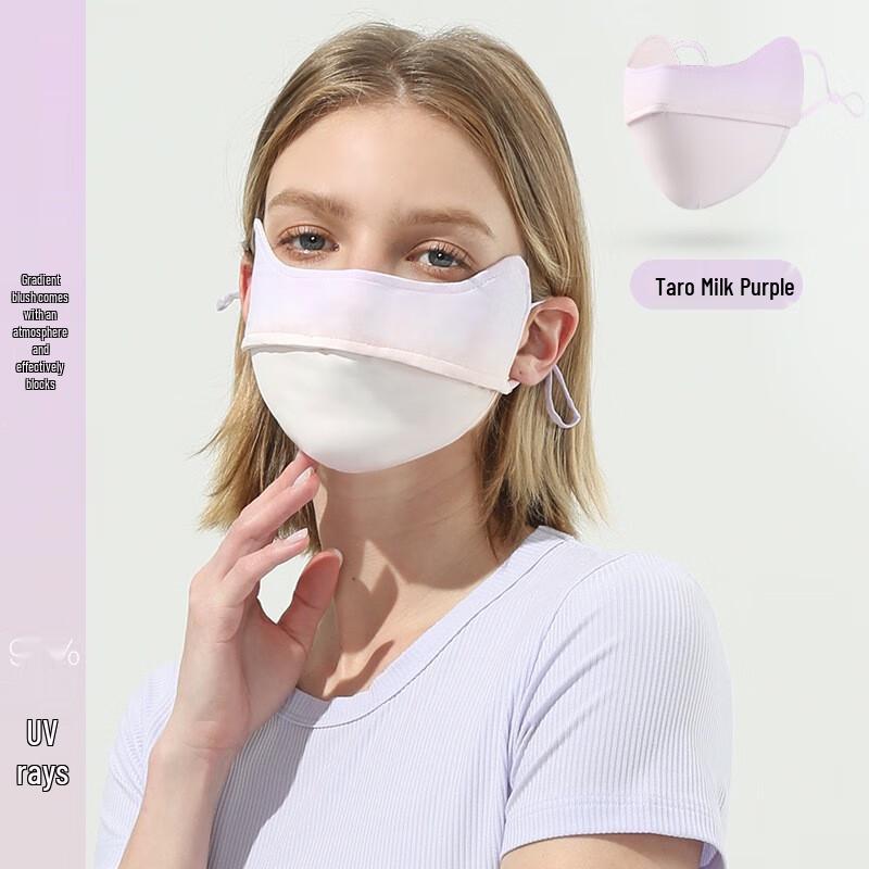 Guteng Ice Silk UV Protection Face Mask