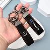 Leder Auto Logo Schlüsselanhänger Schlüsselring Auto Innenzubehör Für Rdesign V60 V40 XC90 S60 C30 XC60 V50 V70 S90 Olestar T6