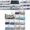 Soft And Elastic Printed Slipcover Without Armrest Sofa Bed Cover For Comfortable Protection