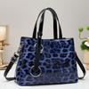 2025 New Leopard Print Handbag Fashionable Single Shoulder Diagonal Cross Bag