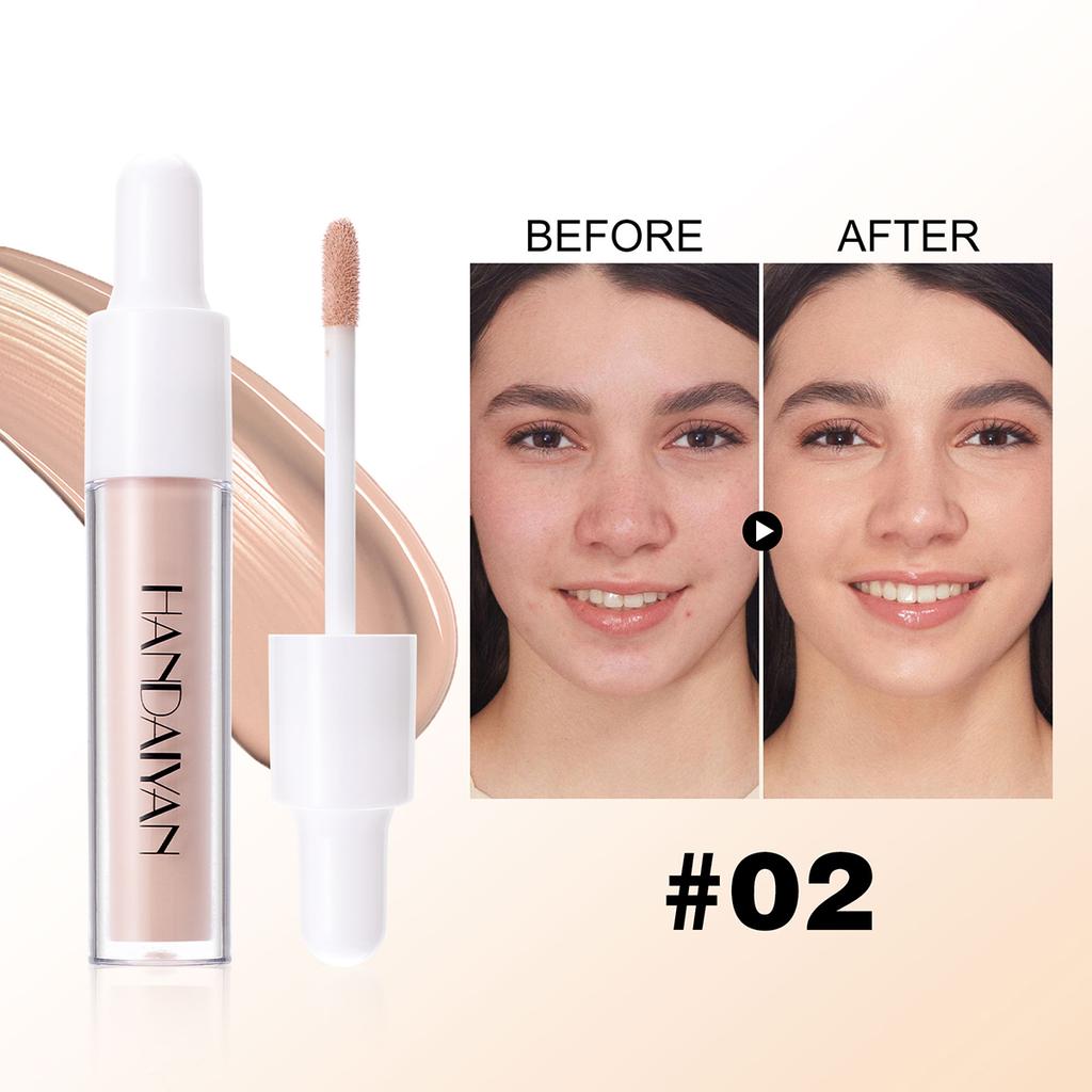 Liquid Concealer Matte High Coverage Waterproof Oil Control Moisturizing Long Lasting Concealer Professional Face Makeup