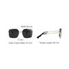 Miu Miu Casual Fashion Simple Square Sunglasses Women sunglasses MU51YSZVN5S0