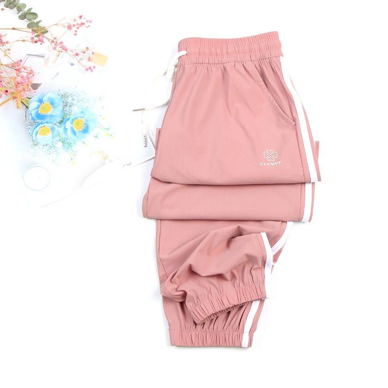 Quick-drying Sweatpants Women's Summer New Splicing Side Striped Leggings Casual Loose Outdoor Sports Pants