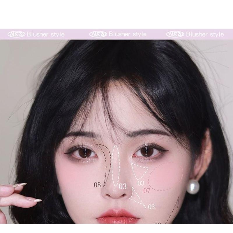 NOVO - Streaming 8-Colors Multi-Use Eyeshadow Palette - 2 Types