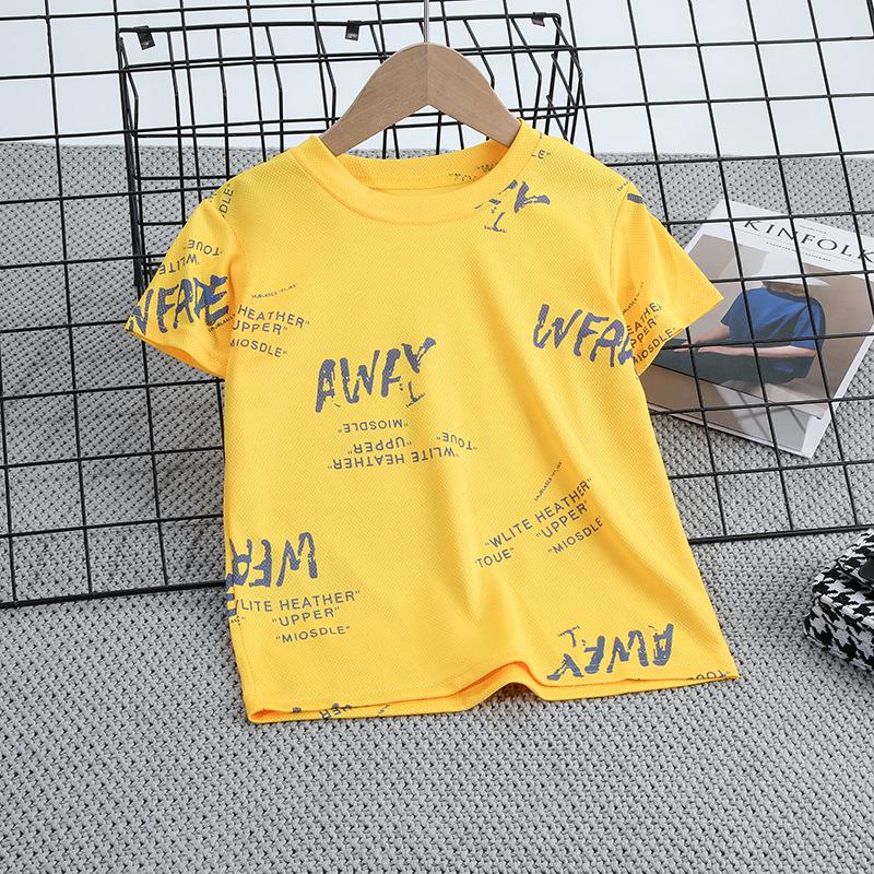 Children's Summer Base Layer Short-Sleeve T-shirt