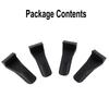Accessories Jaw Clamp Cover Replacement Black For Tire Changer High Quality 4pcs