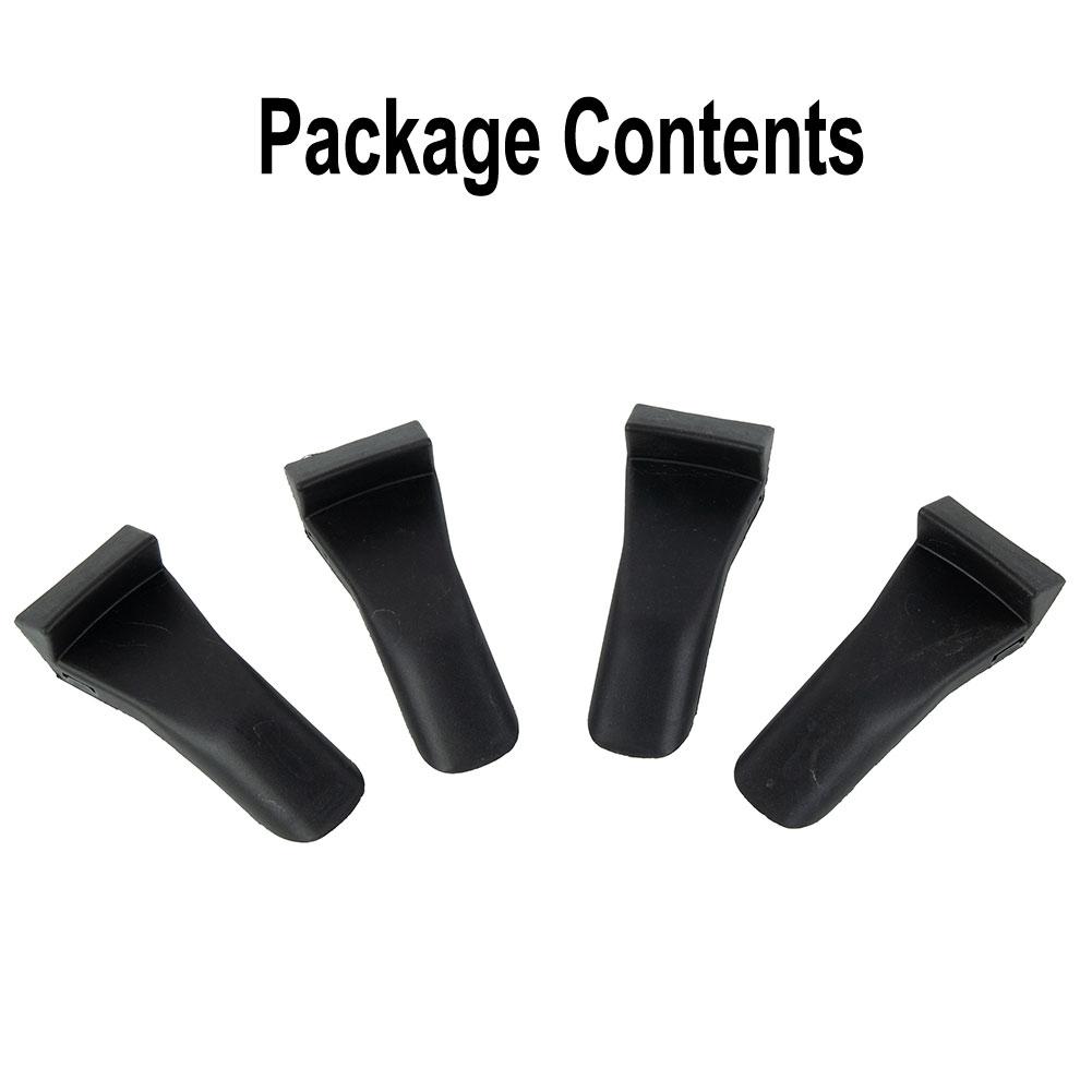 Accessories Jaw Clamp Cover Replacement Black For Tire Changer High Quality 4pcs