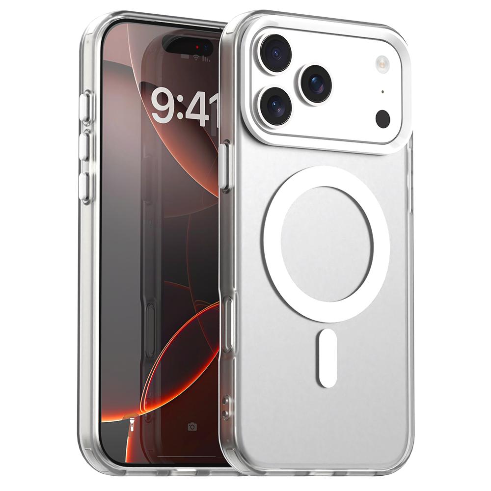 

Candy Matte ForMagsafe Case ForiPhone 17 Air 17Promax 16 15 14 Pro Max Plus 13 12 11 16E SE4 17Pro Transparent Rugged Cover iPhone Air
