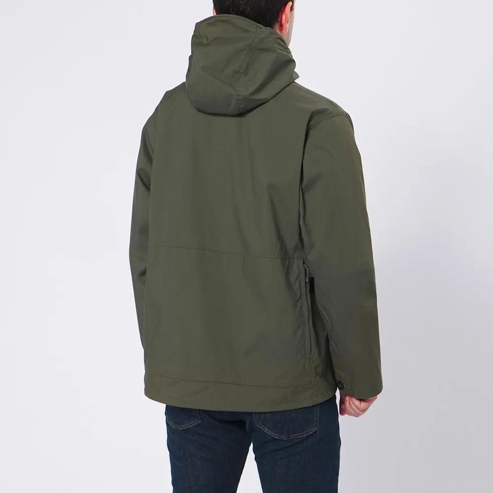 MONTBELL Hooded Thin Loose Zip Long Sleeve Men's Olive