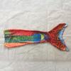 Costume da bagno da bambina sirena con stampa di squame realistiche Costume intero per bambine 12-14 anni Protezione UV Spiaggia Nuoto