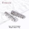DIY Beading Jewellery Making Components 3 Holes Separators for Beads,18K Gold Plated Inlaid Zircon Beads Spacer Bar Separators