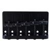 Electric Bass Bridge 5 String Bass Saddle Bridge Thickened Tailpiece Bridge Replacement with Screws