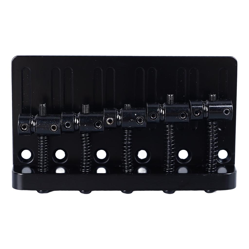 Electric Bass Bridge 5 String Bass Saddle Bridge Thickened Tailpiece Bridge Replacement with Screws