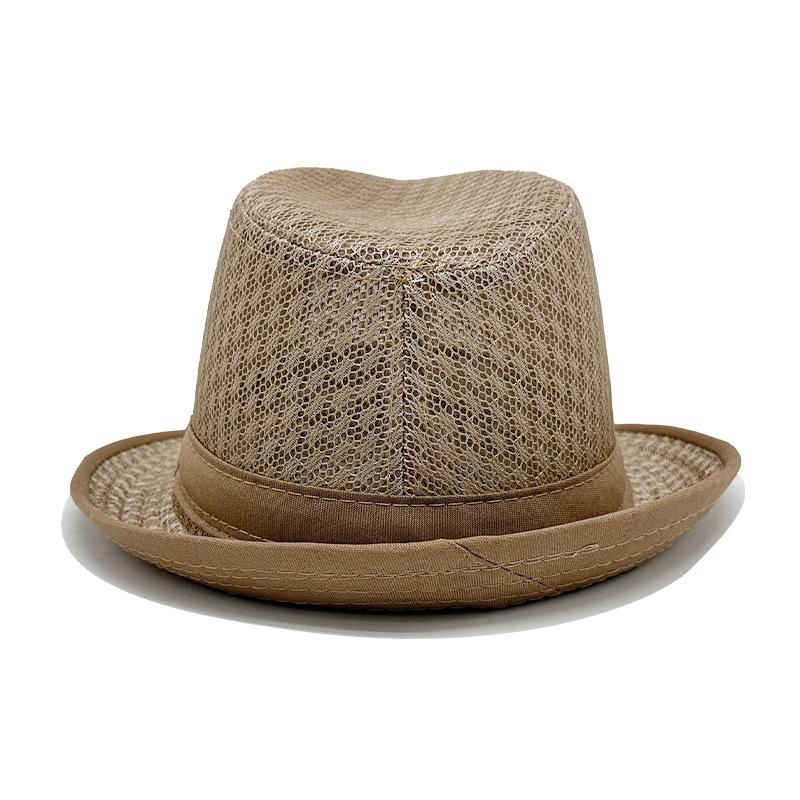 Sombrero de verano para ancianos, visera para hombre, sombrero de copa de papá, malla transpirable, sombrero fresco para ancianos, sombrero para el sol