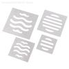 1Pc Square Floor Drain Cover Drain Hole Floor Drains Net Cover Stainless Steel Hair Catcher Filter Stopper Bathroom Parts