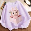 Children's Casual Round-neck Hoodie, Long-sleeved Loose Hoodie for Boys and Girls In Spring and Autumn