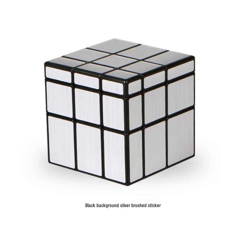 Qiyi 2345 Schicht Schwarz Sticker Magischer Ahornblatt Pyramidenwürfel - Skewb SQ Twisty Unregelmäßig