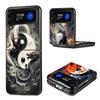 Balance of Elements The Eternal Yin-Yang Phone Case For Samsung Z Flip 7 6 5G Galaxy Z Flip4 Z Flip5 Z Flip3 Coque Black Hard PC