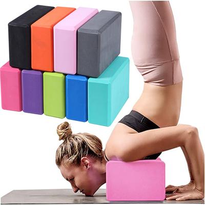 EVA Yoga Block Gym Blocks Αφρώδης τούβλα Εκπαίδευση Εργαλείο γυμναστικής Μαξιλάρι Μαξιλάρι που τεντώνει σχήμα σώματος χορού Splits Leg Pres